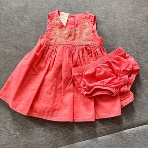 First impressions pink casual dress